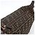 Bolsa de mão em canvas Zucca FENDI preta e marrom Auth 172749 - vista 8