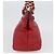 Borsa Tote Vala in pelle rossa e oro Auth LNZ476 di Salvatore Ferragamo Rosso D'oro - vista 5