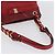 Borsa Tote Vala in pelle rossa e oro Auth LNZ476 di Salvatore Ferragamo Rosso D'oro - vista 7