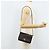 CHANEL Borsa a Spalla Matelassé in Pelle Nera con Catena Dorata CC Auth gh1758 Nero D'oro - vista 24