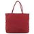 PRADA Borsa a mano in nylon rosso argento Auth bs33614 - vista 3