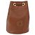Céline Borsa a corpo CELINE in pelle marrone dorato Auth bs33578 D'oro - vista 2