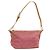 Céline Borsa a spalla in tela Macadam C di CELINE in suede rosa e oro Auth LNZ353 D'oro
