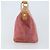 Céline Borsa a spalla in tela Macadam C di CELINE in suede rosa e oro Auth LNZ353 D'oro - vista 4