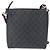 Borsa a Spalla Gucci GG Supreme Sherry Line PVC Nero Argento 523599 Auth gh1751 - vista 3