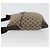 Borsa a Spalla GG Canvas Gucci Beige Argento 145857 Auth gh1844 - vista 5