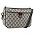Borsa a Spalla Gucci GG Supreme Sherry Line PVC Blu Navy Oro 89 02 077 Auth ARZ241 D'oro