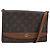 LOUIS VUITTON Borsa a Spalla Monogram Bordeaux 24 M51798 LV Auth 172829 Monogramma