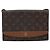 LOUIS VUITTON Borsa a Spalla Monogram Bordeaux 24 M51798 LV Auth 172829 Monogramma - vista 13