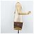 Gucci Borsa a Spalla Micro GG Supreme PVC Marrone Oro Auth ki6524 D'oro - vista 24