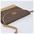 Gucci Borsa a Spalla Micro GG Supreme PVC Marrone Oro Auth ki6524 D'oro - vista 6