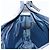 Borsa a spalla in tela Trotter Christian Dior blu navy argento Auth gh1756 - vista 18