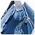 Borsa a spalla in tela Trotter Christian Dior blu navy argento Auth gh1756 - vista 19