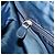 Borsa a spalla in tela Trotter Christian Dior blu navy argento Auth gh1756 - vista 20