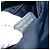 Borsa a spalla in tela Trotter Christian Dior blu navy argento Auth gh1756 - vista 22