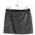 Zadig & Voltaire Mini falda de cuero negra Negro