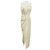 Autre Marque Maticevski Ivory Plaster Puncture Strapless Nachthemd Beige