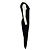 Stella Mc Cartney Mono negro de un hombro con relieve de serpiente de Stella McCartney - vista 2