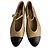 Timeless Chanel Ballerinas aus Kalbsleder mit gestepptem Cap-Toe in Bicolor Mehrfarben - Ansicht 3