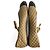 Timeless Chanel Ballerinas aus Kalbsleder mit gestepptem Cap-Toe in Bicolor Mehrfarben - Ansicht 7