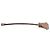 authentic Hermès Togo leather bell and zipper pull gold total length 23cms