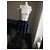Mini gonna "Petra-Heavy" Joseph 36 Satin di Seta Blu Notte Blu scuro - vista 6