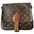 Borsa Cartouchiere Monogram Canvas PM Louis Vuitton Marrone