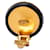 Orecchini Clip Coco Mark di Chanel Nero D'oro  - vista 3