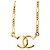 Timeless Collana Vintage Chanel Coco Mark D'oro - vista 3