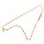 Timeless Collana Vintage Chanel Coco Mark D'oro - vista 4
