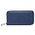 Hermès Azap Lang Wallet aus blauem Epsom-Leder