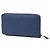 Hermès Azap Lang Wallet aus blauem Epsom-Leder - Ansicht 2