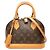 Borsa a Spalla Alma BB Monogram Louis Vuitton Marrone