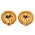 Orecchini a clip placcati in oro con il logo Coco di Chanel D'oro - vista 2