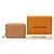 Louis Vuitton Monogram Prägung Portefeuille Lou Bifold Geldbörse Braun Kamel - Ansicht 7