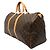 Louis Vuitton Monogram Keepall 50 Boston Bag Brown - view 2