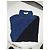 Camicia in seta blu e nera Fendi Nero - vista 4