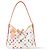 Borsa a spalla Louis Vuitton Takashi Murakami Bianco Multicolore