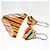 Costume da bagno 2 pezzi Christian Dior Vintage Multicolore Arancione - vista 5