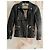 Burberry Brit schwarze Leder gesteppte Bikerjacke - Ansicht 4
