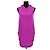 Miu Miu Vestido de seda morado Púrpura