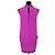 Miu Miu Vestido de seda morado Púrpura - vista 3