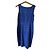 Vestido de verão Max Mara azul de algodão e poliamida