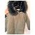 Parka caqui con capucha de piel The Kooples - vista 4