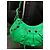 Le Cagole Borsa a spalla Balenciaga Cagole Verde in Pelle di Agnello - vista 4