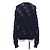 Timeless Chanel Strickjacke Marineblau Baumwolle - Ansicht 2