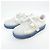 Kalbsleder-Sneaker DIOR-ID Christian Dior Weiß Blau - Ansicht 3