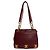 Timeless Borsa tote in pelle caviar Triple Coco di Chanel Marrone Bordò