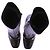 Saint Laurent Botas altas de couro preto com detalhes em ouro - vista 6
