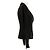 Dolce & Gabbana Schwarzer Blazer mit Leopardenfutter aus Leinen - Ansicht 3